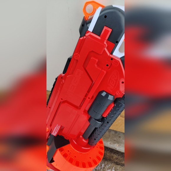 NERF MEGA Mastodon Gun Blaster Toy 24 Dart Round Clip Nerf N-Strike Mega - Picture 2 of 4